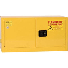 Eagle - Safety Cabinets Hazardous Chemical Type: Flammable and Combustible Liquids Color: Yellow - All Tool & Supply