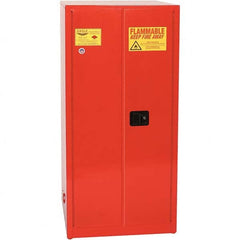 Eagle - Safety Cabinets Hazardous Chemical Type: Flammable and Combustible Liquids Color: Red - All Tool & Supply