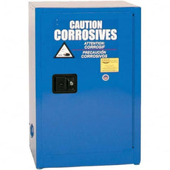 Eagle - Safety Cabinets Hazardous Chemical Type: Corrosive Chemicals Color: Royal Blue - All Tool & Supply