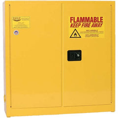 Eagle - Safety Cabinets Hazardous Chemical Type: Flammable and Combustible Liquids Color: Yellow - All Tool & Supply