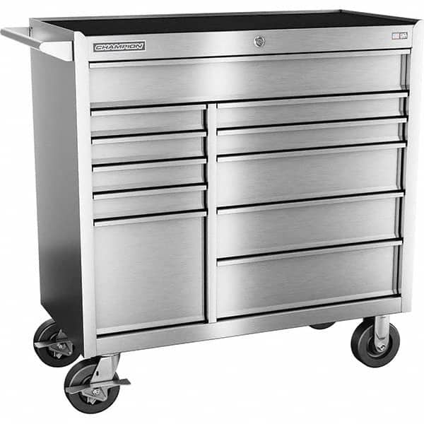 Champion Tool Storage - Tool Storage Combos & Systems Type: Wheeled Tool Cabinet Drawers Range: 10 - 15 Drawers - All Tool & Supply