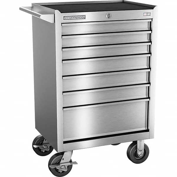 Champion Tool Storage - Tool Storage Combos & Systems Type: Wheeled Tool Cabinet Drawers Range: 5 - 9 Drawers - All Tool & Supply