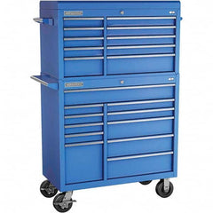 Champion Tool Storage - Tool Storage Combos & Systems Type: Top Chest/Roller Cabinet Combo with Maintenance Cart Drawers Range: 16 Drawers or More - All Tool & Supply