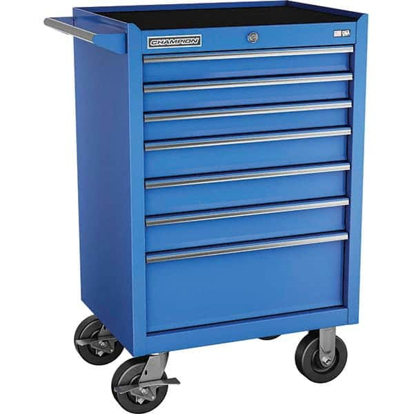 Champion Tool Storage - Tool Storage Combos & Systems Type: Wheeled Tool Cabinet Drawers Range: 5 - 9 Drawers - All Tool & Supply