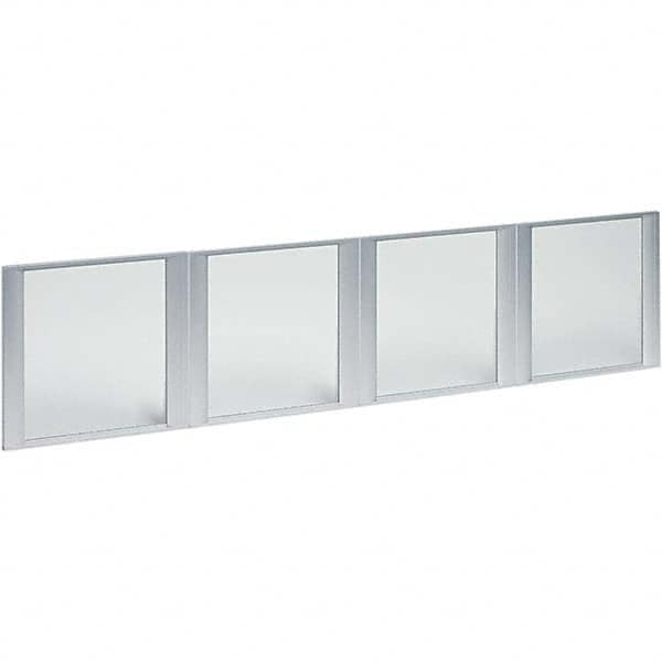 ALERA - File Cabinets & Accessories Type: Glass Door Set Number of Drawers: 0 - All Tool & Supply