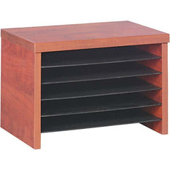 ALERA - Desktop File Organizers Type: Book Shelf Color: Cherry - All Tool & Supply