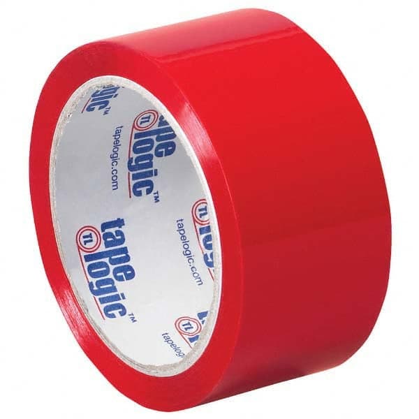 Tape Logic - Pack of (18) 55 Yd Rolls 2" Red Box Sealing & Label Protection Tape - All Tool & Supply