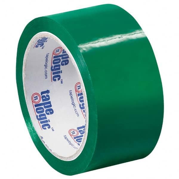 Tape Logic - Pack of (6) 55 Yd Rolls 2" Green Box Sealing & Label Protection Tape - All Tool & Supply