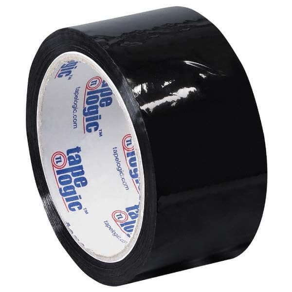 Tape Logic - Pack of (18) 55 Yd Rolls 2" Yd Black Box Sealing & Label Protection Tape - All Tool & Supply