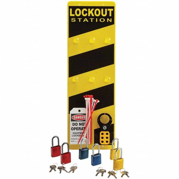 Brady - Equipped Lockout Device Station - All Tool & Supply