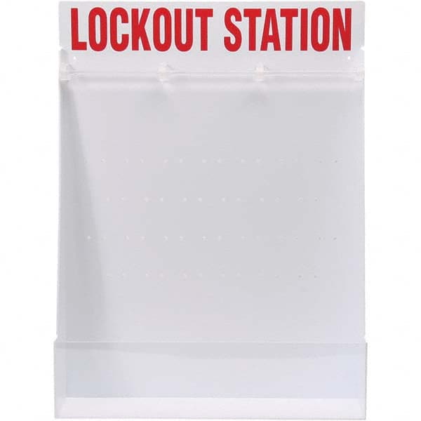 Brady - Empty Polystyrene Lockout Device & Tag Station - All Tool & Supply