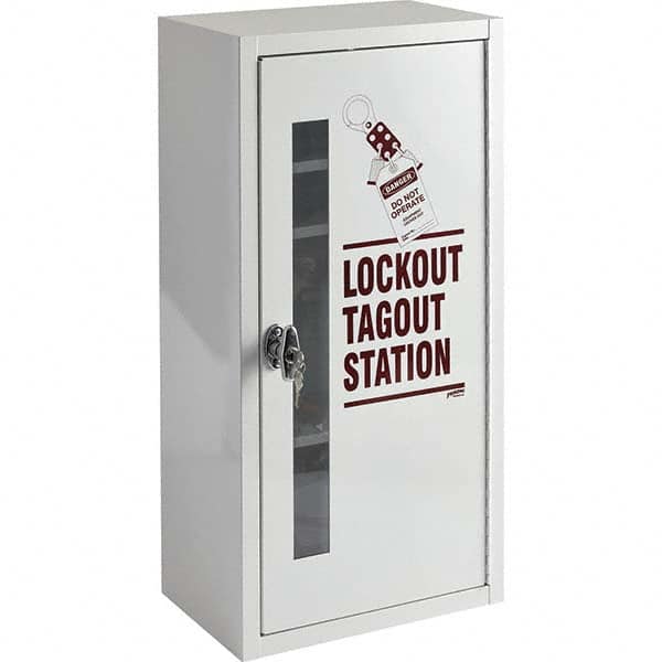 Brady - Empty Steel Lockout Device & Tag Station - All Tool & Supply