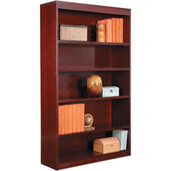 ALERA - Bookcases Height (Inch): 60 Color: Mahogany - All Tool & Supply