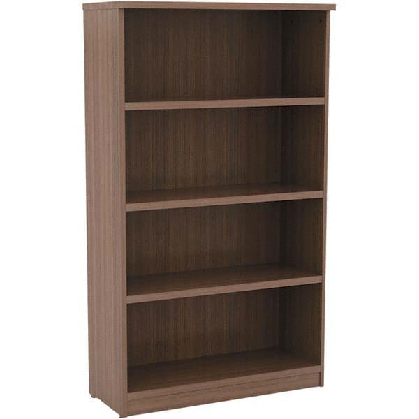 ALERA - Bookcases Height (Inch): 55 Color: Walnut - All Tool & Supply