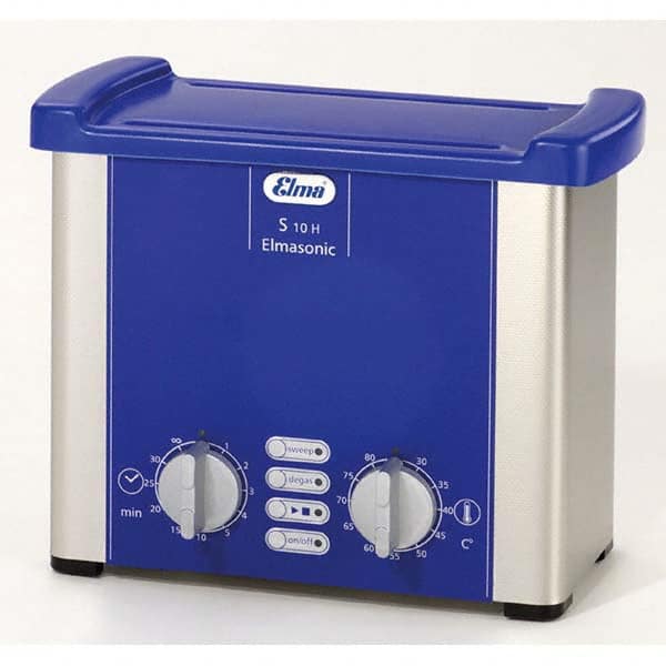 Elma - 0.25 Gal Bench Top Water-Based Ultrasonic Cleaner - All Tool & Supply