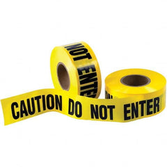 Value Collection - Barricade & Flagging Tape Tape Type: Barricade Legend: Do Not Enter - All Tool & Supply