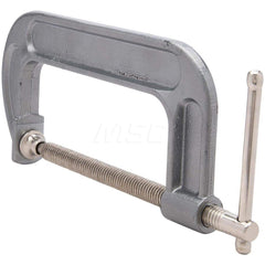 C-Clamp: 3″ Max Opening, Forged Steel Deep Throat