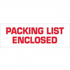 Tape Logic - Shipping & DOT Labels Message Type: Shipping Label Legend: Packing List Enclosed - All Tool & Supply