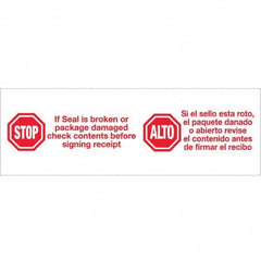 Tape Logic - Shipping & DOT Labels Message Type: Shipping Label Legend: Stop/Alto - All Tool & Supply