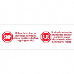 Tape Logic - Shipping & DOT Labels Message Type: Shipping Label Legend: Stop/Alto - All Tool & Supply