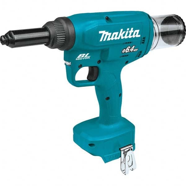 Makita - Cordless Riveters Fastener Type: Cordless Electric Riveter Closed End Rivet Capacity: All up to 1/4 - All Tool & Supply