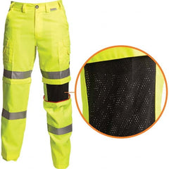 Stanco Safety Products - Lime & Yellow Polyester & Cotton Hi-Visibility Pants - All Tool & Supply