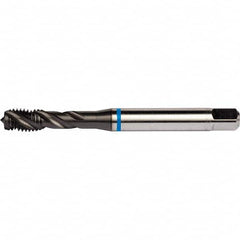 DORMER - #6-32 UNC 3 Flute 2B/3B Semi-Bottoming Spiral Flute Tap - All Tool & Supply