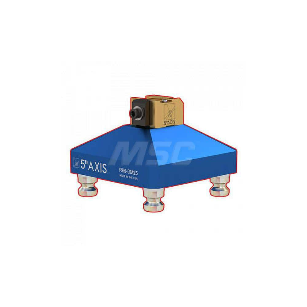 CNC Quick-Change Clamping Modules; Actuation Type: Manual; Mounting Hole Location: Bottom; Overall Length: 125.73; Width/Diameter (mm): 126; Length (Inch): 125.73; Length (Decimal Inch): 125.73; Overall Width: 126