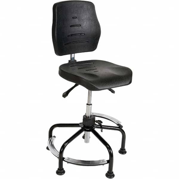 LISTA - 20 to 37" High Adjustable Height Swivel Stool - All Tool & Supply