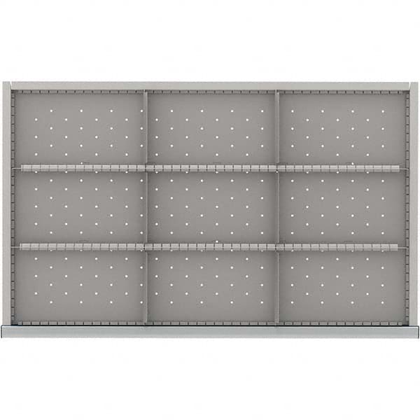 LISTA - 9-Compartment Drawer Divider Layout for 3.15" High Drawers - All Tool & Supply