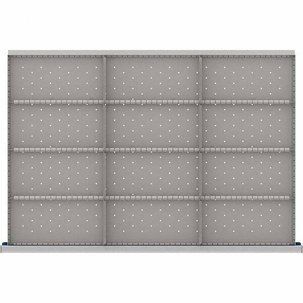 LISTA - 12-Compartment Drawer Divider Layout for 3.15" High Drawers - All Tool & Supply