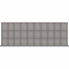 LISTA - 30-Compartment Drawer Divider Layout for 3.15" High Drawers - All Tool & Supply