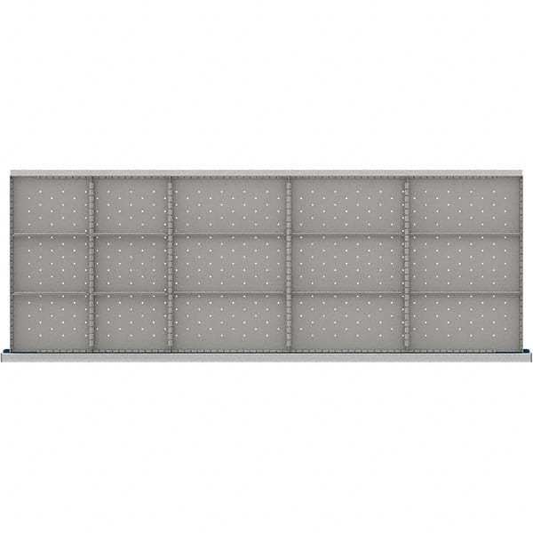 LISTA - 15-Compartment Drawer Divider Layout for 3.15" High Drawers - All Tool & Supply