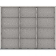 LISTA - 12-Compartment Drawer Divider Layout for 3.15" High Drawers - All Tool & Supply