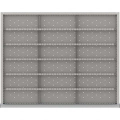 LISTA - 18-Compartment Drawer Divider Layout for 3.15" High Drawers - All Tool & Supply