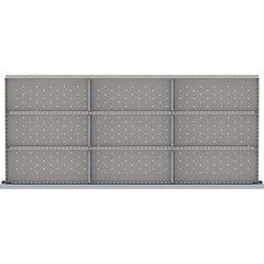 LISTA - 9-Compartment Drawer Divider Layout for 3.15" High Drawers - All Tool & Supply