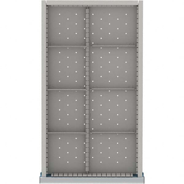 LISTA - 8-Compartment Drawer Divider Layout for 3.15" High Drawers - All Tool & Supply