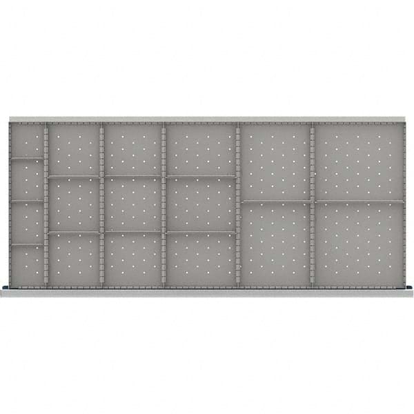 LISTA - 17-Compartment Drawer Divider Layout for 3.15" High Drawers - All Tool & Supply