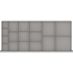 LISTA - 17-Compartment Drawer Divider Layout for 3.15" High Drawers - All Tool & Supply