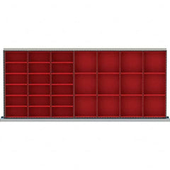 LISTA - 30-Compartment Drawer Divider Layout for 3.15" High Drawers - All Tool & Supply