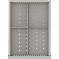 LISTA - 4-Compartment Drawer Divider Layout for 3.15" High Drawers - All Tool & Supply