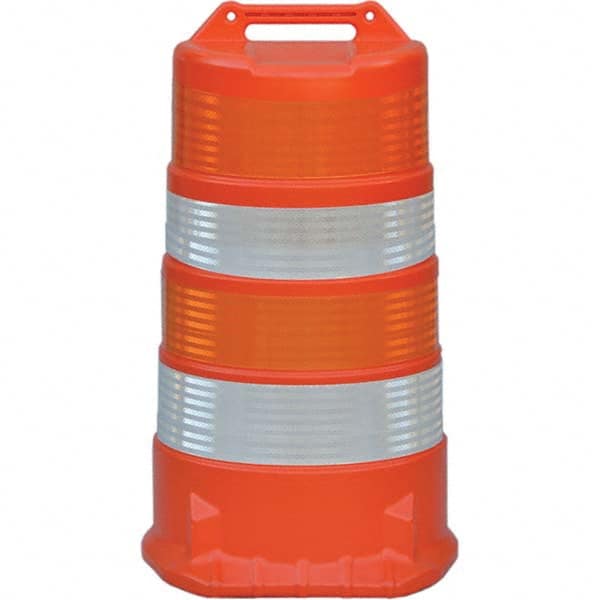 VizCon - Traffic Barrels, Delineators & Posts Type: Channelizer Drum Material: Plastic - All Tool & Supply