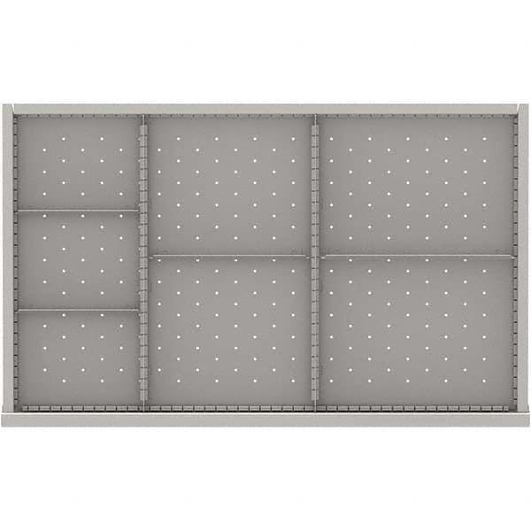 LISTA - 7-Compartment Drawer Divider Layout for 3.15" High Drawers - All Tool & Supply