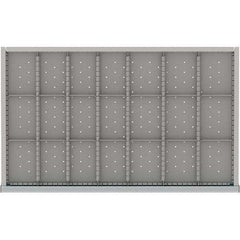 LISTA - 21-Compartment Drawer Divider Layout for 3.15" High Drawers - All Tool & Supply