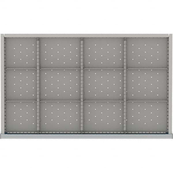 LISTA - 12-Compartment Drawer Divider Layout for 3.15" High Drawers - All Tool & Supply