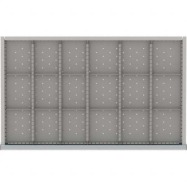 LISTA - 18-Compartment Drawer Divider Layout for 3.15" High Drawers - All Tool & Supply