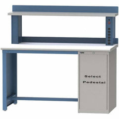 LISTA - Stationary Work Benches, Tables Type: Workstation Top Material: Plastic Laminate - All Tool & Supply