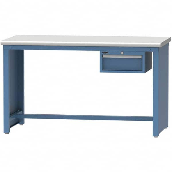 LISTA - Stationary Work Benches, Tables Type: Workstation Top Material: Plastic Laminate - All Tool & Supply