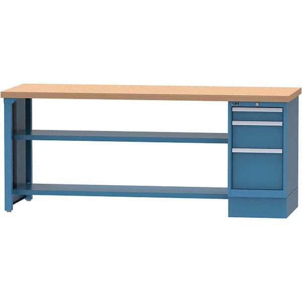 LISTA - Stationary Work Benches, Tables Type: Packaging Table Top Material: Butcher Block - All Tool & Supply