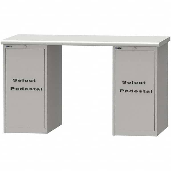 LISTA - Stationary Work Benches, Tables Type: Workstation Top Material: Plastic Laminate - All Tool & Supply